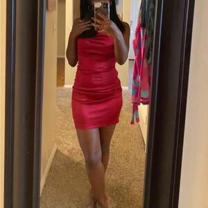 *Bundle* | 2 Slip dresses. Size: XS Color: one black one red